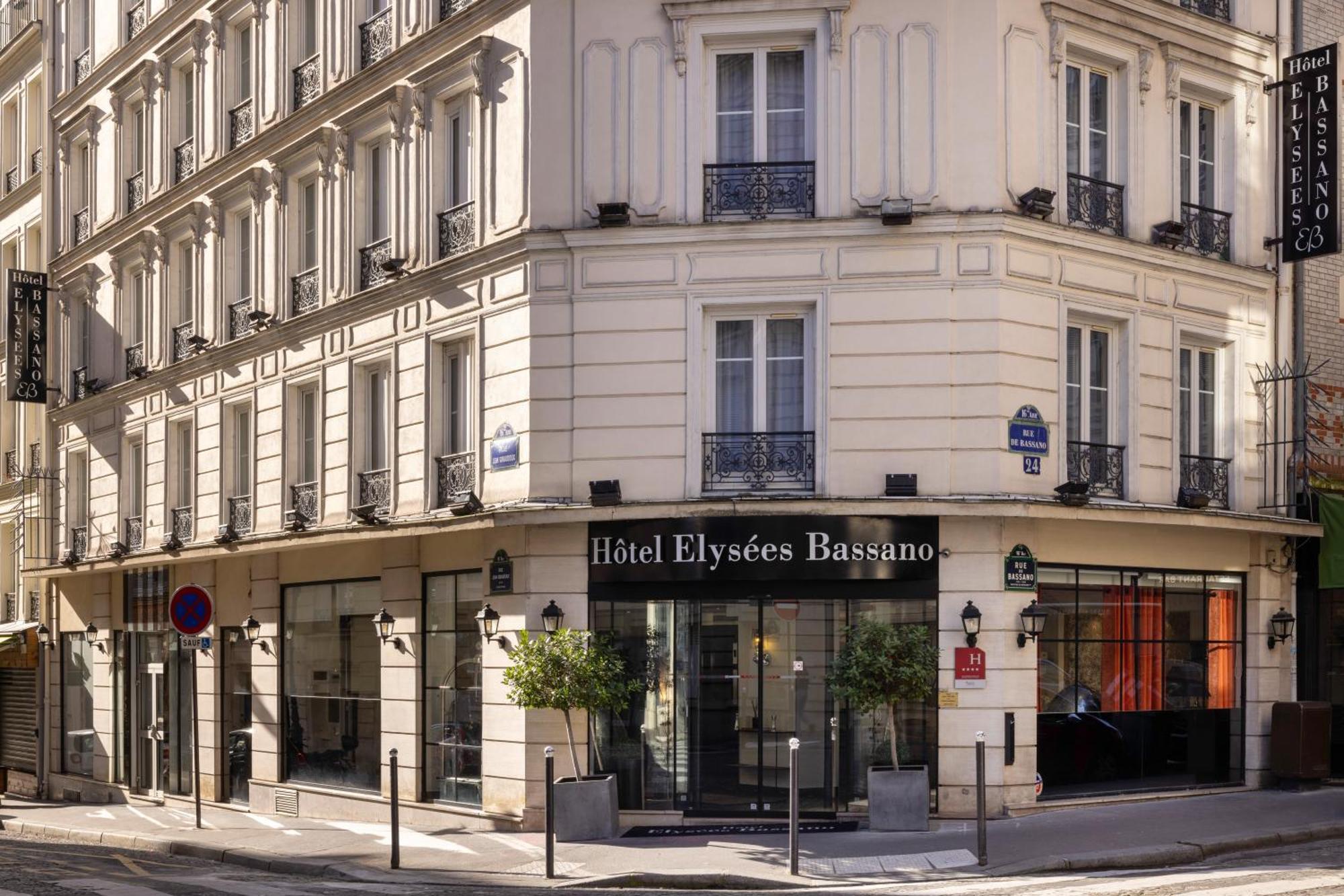 Hotel Elysees Bassano Париж Экстерьер фото